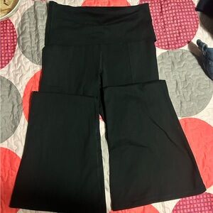 Aerie Fold-over Wide Leg Legging Pant